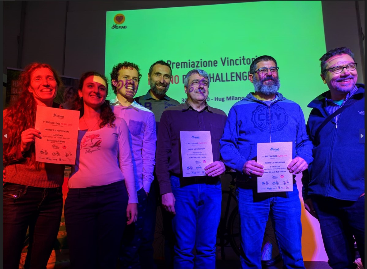 Il Politecnico vince la Milano Bike Challenge 2019 – 31/01/2020